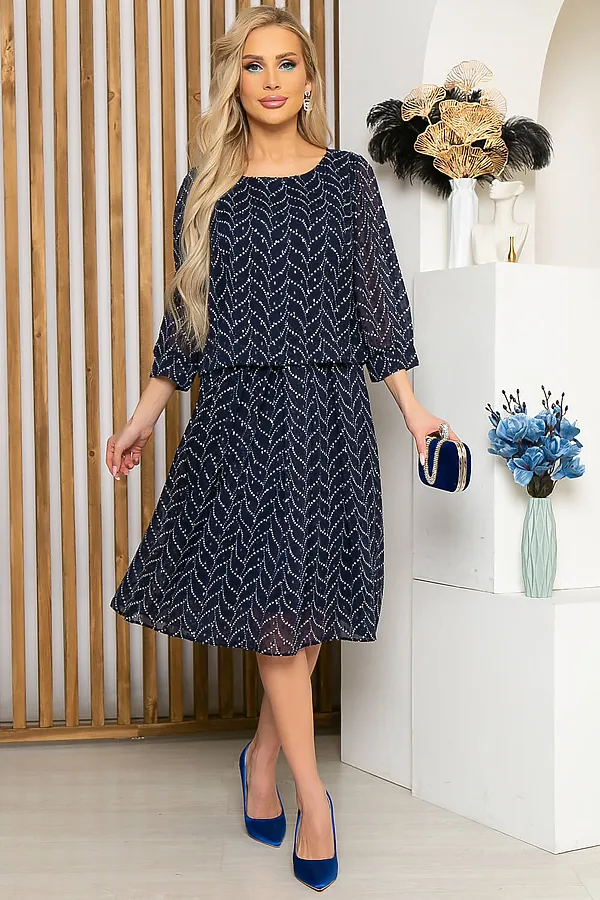 Платье LADY TAIGA, блю - фото 2