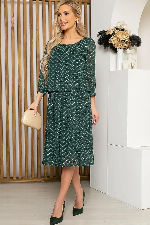 Платье LADY TAIGA, грин - фото 2