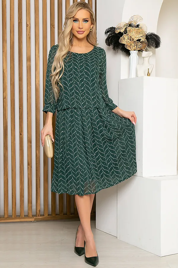 Платье LADY TAIGA, грин - фото 2