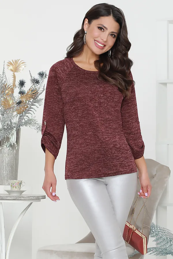 Блуза DSTREND, бордовый - фото 2