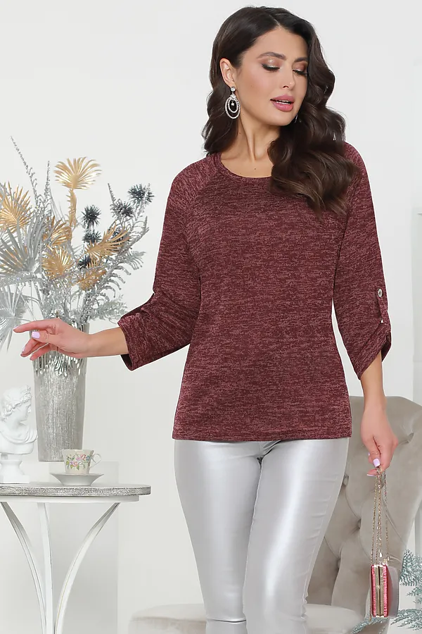 Блуза DSTREND, бордовый - фото 2