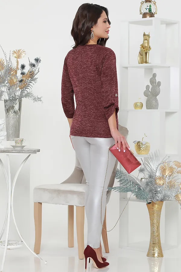 Блуза DSTREND, бордовый - фото 2