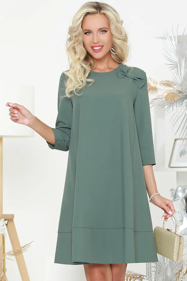 Платье DSTREND, серо-зелёный - фото 2