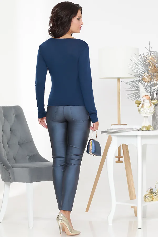 Лонгслив DSTREND, тёмно-синий - фото 2