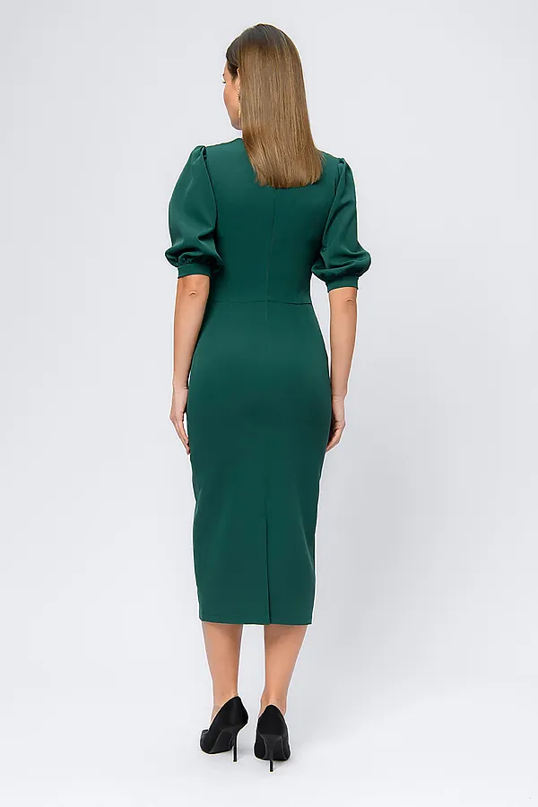 Платье 1001 DRESS, изумрудный - фото 2