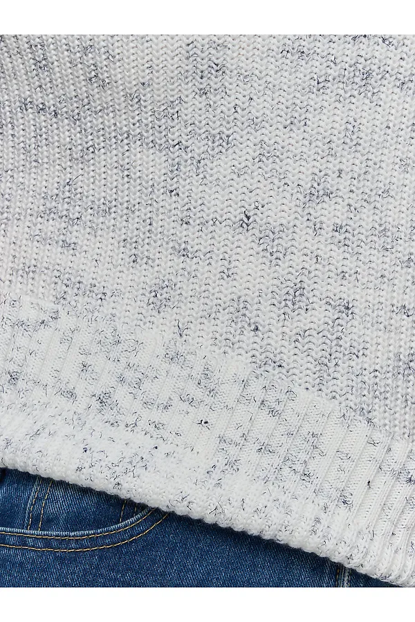 Свитер NEWVAY, вечерний иней/т.джинс/карамельный кофе - фото 2