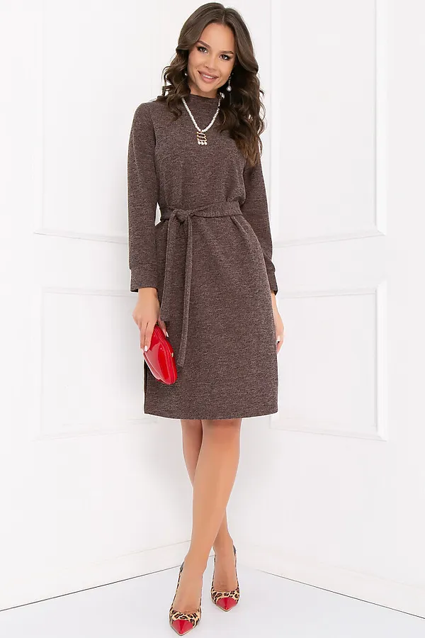 Платье BELLOVERA, шоколадный - фото 2