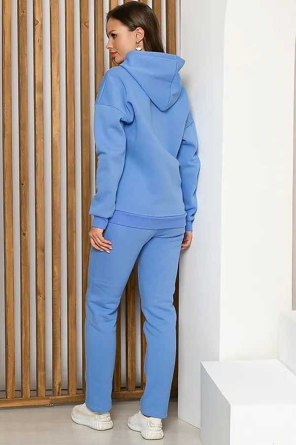 Костюм (Худи+Брюки) LADY TAIGA, голубой - фото 2