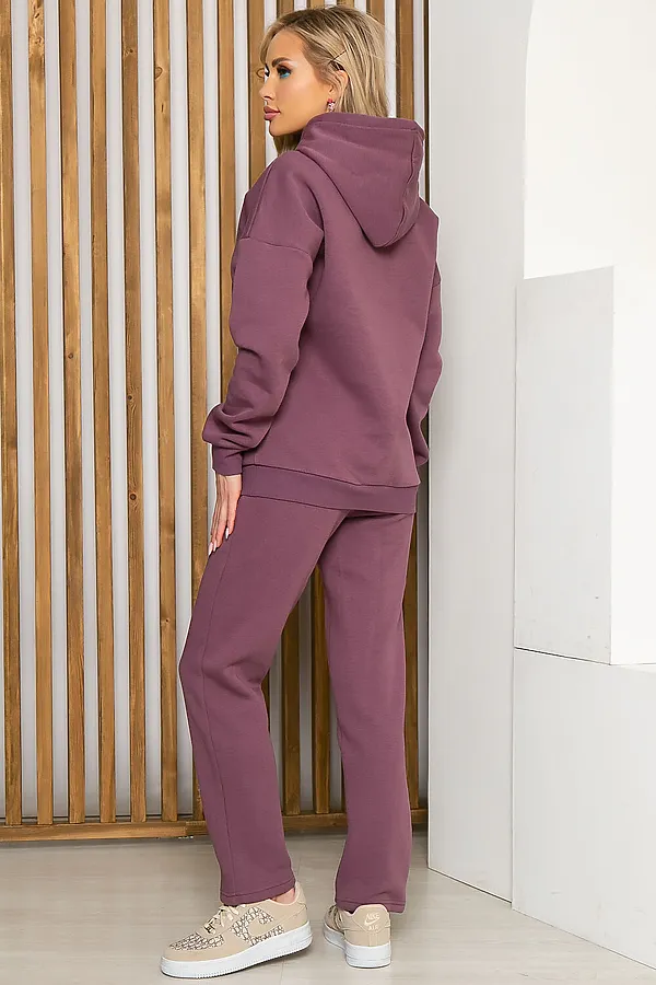 Костюм (Худи+Брюки) LADY TAIGA, ежевика - фото 2