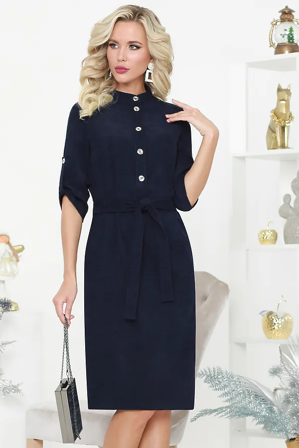 Платье DSTREND, тёмно-синий - фото 2