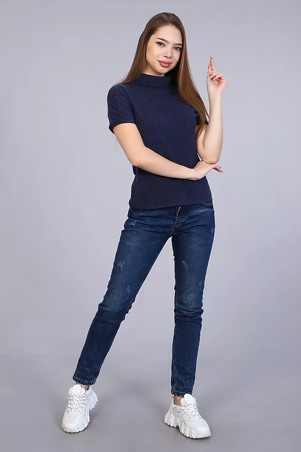 Водолазка  СОФИЯ37, синий - фото 2