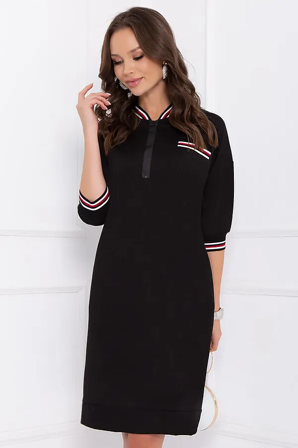 Платье BELLOVERA, черный - фото 2