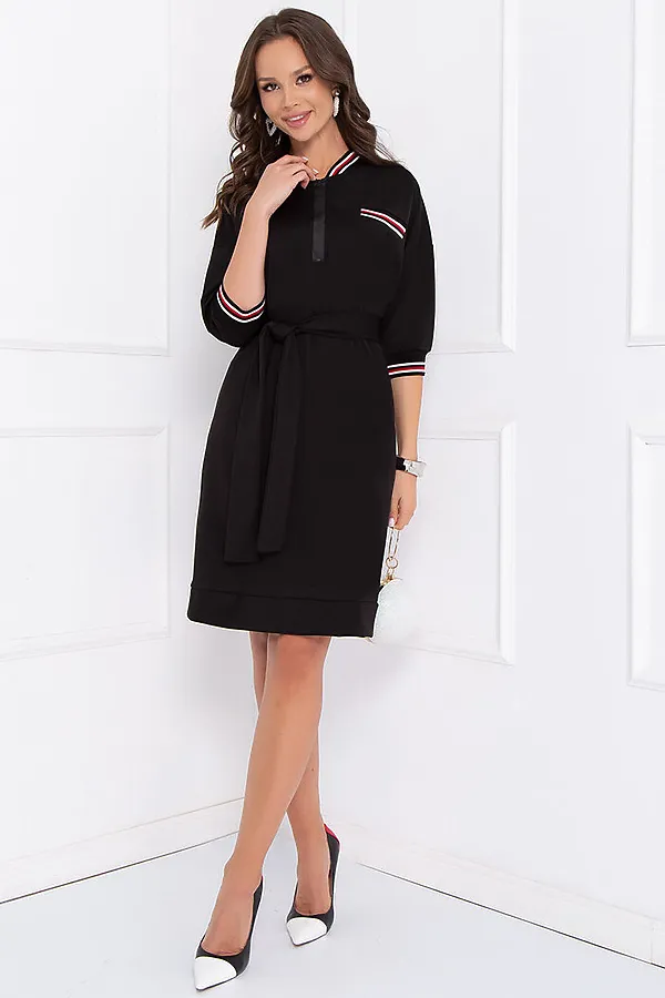 Платье BELLOVERA, черный - фото 2