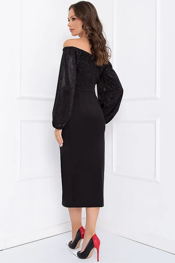 Платье BELLOVERA, черный - фото 2