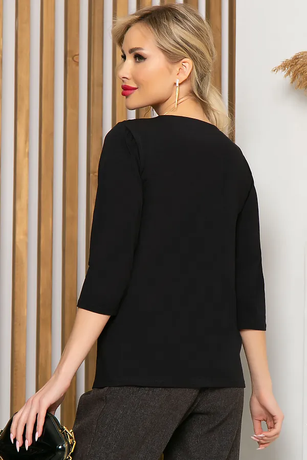 Лонгслив LADY TAIGA, блэк - фото 2