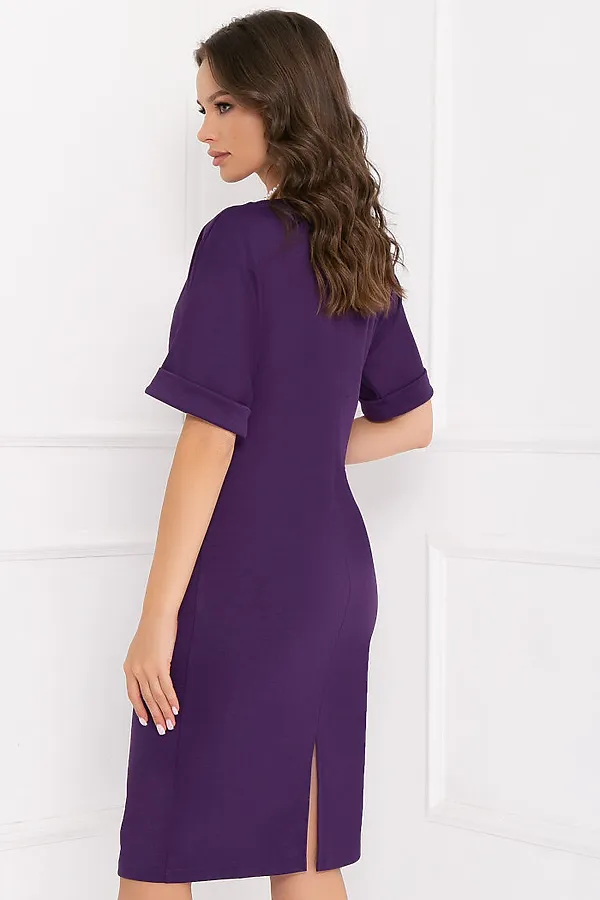 Платье BELLOVERA, сливовый - фото 2