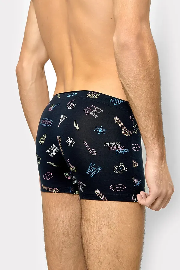 Трусы 2шт MARK FORMELLE, неоны на черном - фото 2