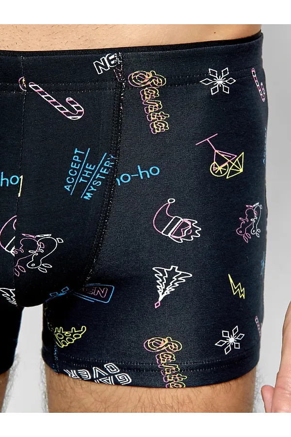 Трусы 2шт MARK FORMELLE, неоны на черном - фото 2