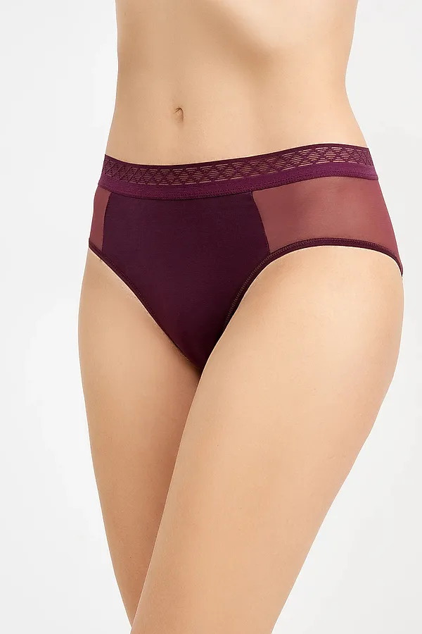 Трусы 2шт MARK FORMELLE, сливовое вино - фото 2