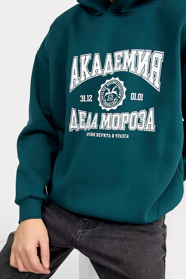 Худи  MARK FORMELLE, сосна +печать - фото 2