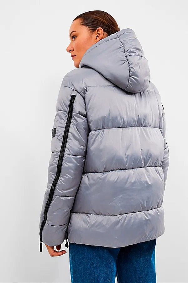 Пуховик HOOPS, серый - фото 2