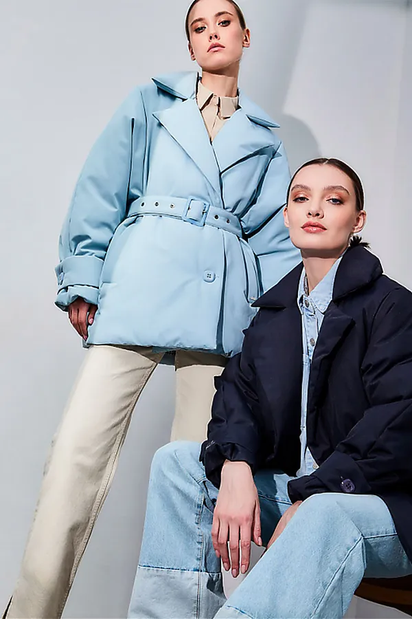 Пуховик HOOPS, голубой - фото 2