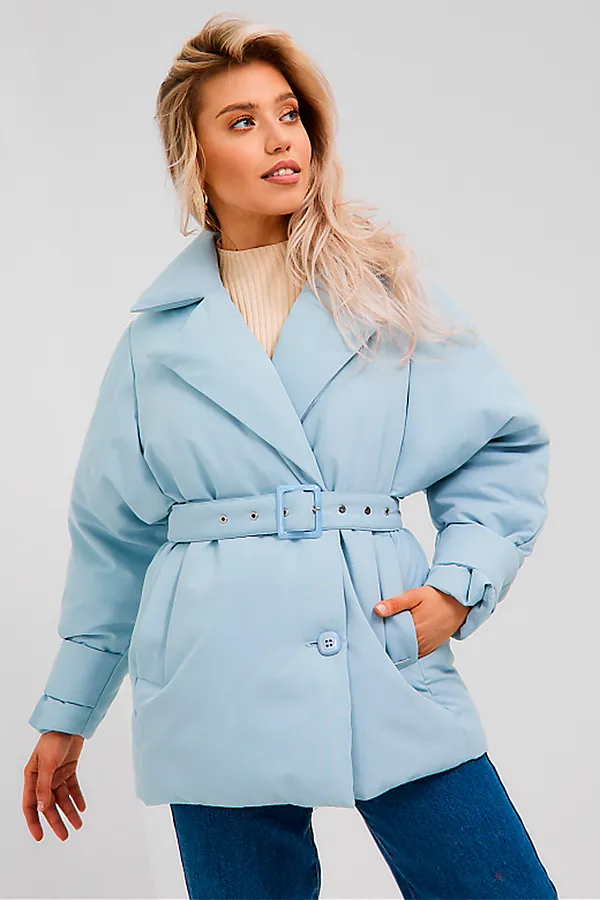 Пуховик HOOPS, голубой - фото 2