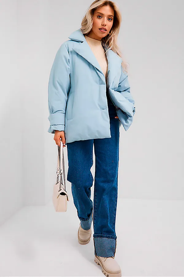 Пуховик HOOPS, голубой - фото 2