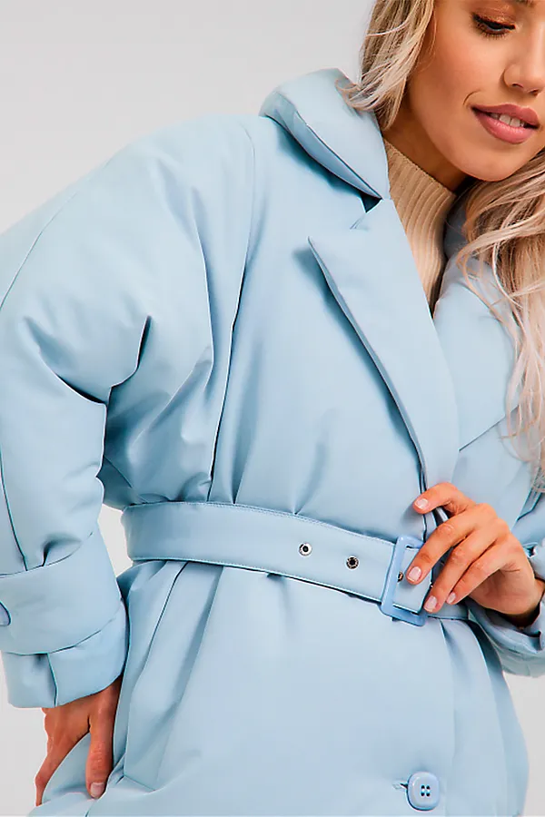 Пуховик HOOPS, голубой - фото 2