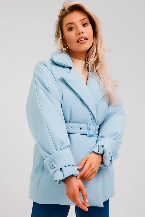 Пуховик HOOPS, голубой - фото 2