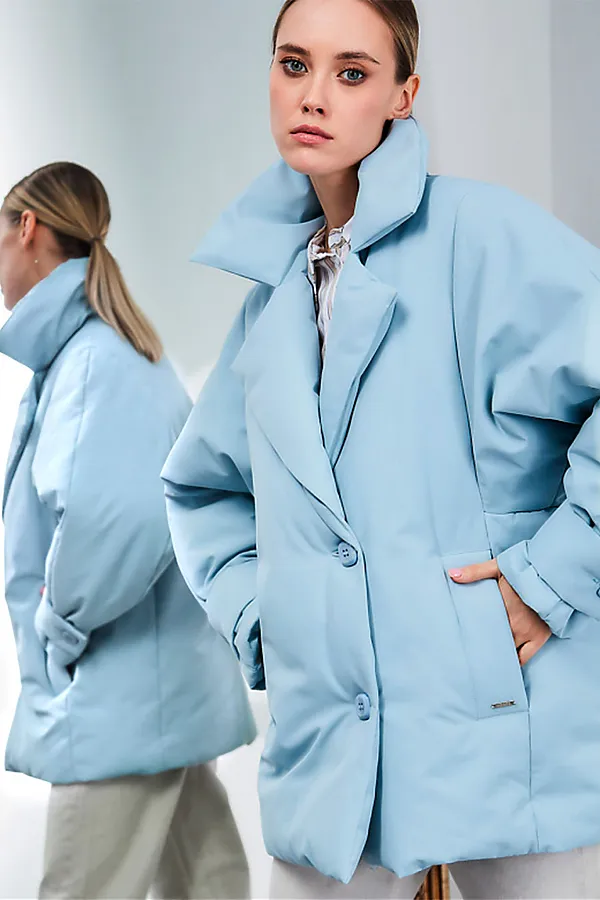 Пуховик HOOPS, голубой - фото 2