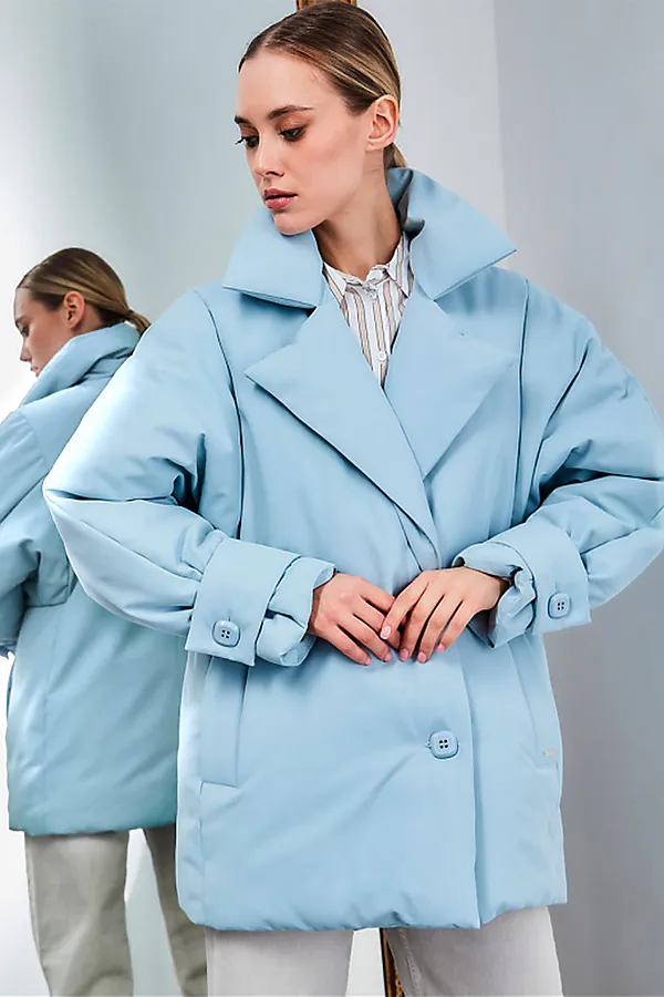 Пуховик HOOPS, голубой - фото 2