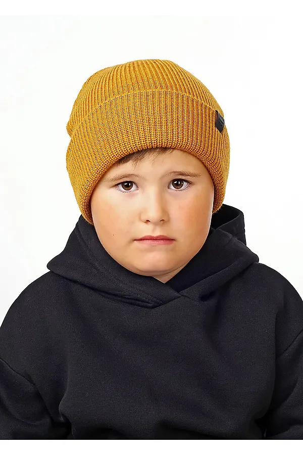 Шапка CLEVER, горчичный - фото 2
