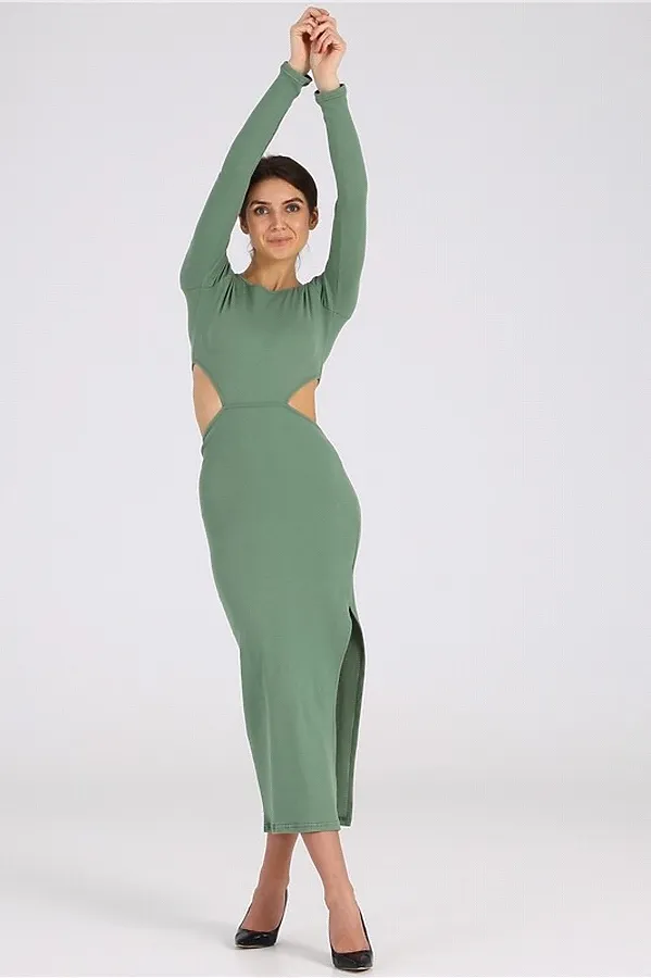 Платье АПРЕЛЬ, зеленый263 - фото 2