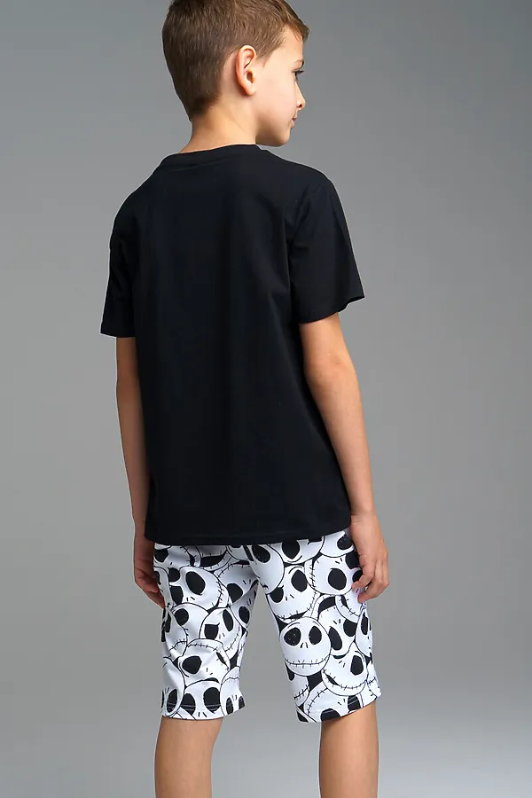 Комплект (Футболка+Шорты) PLAYTODAY, черный,белый - фото 2