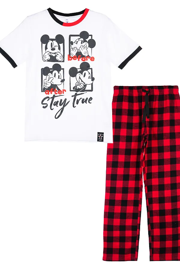 Комплект (Футболка+Брюки) PLAYTODAY, красный,черный,белый - фото 2