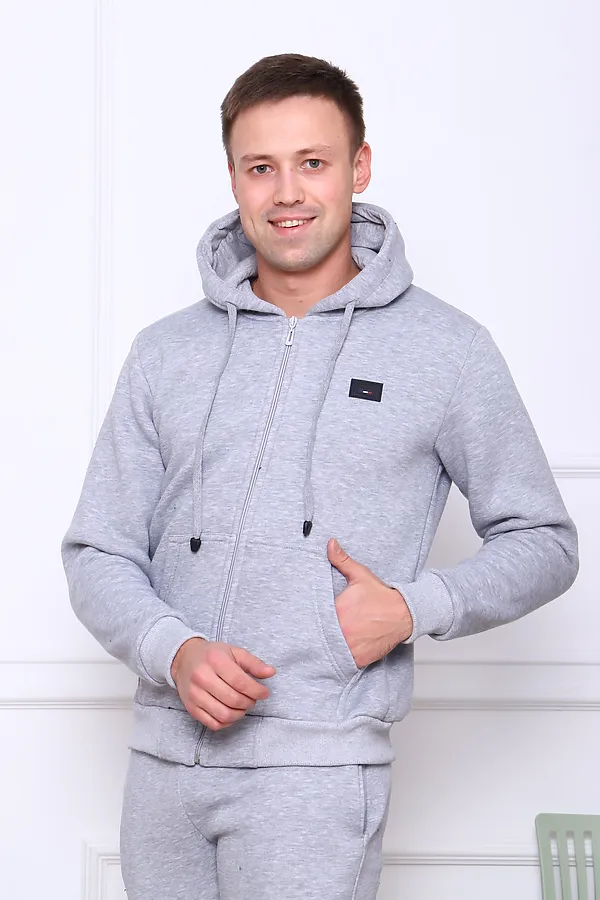 Костюм 6078 НАТАЛИ, серый меланж - фото 2