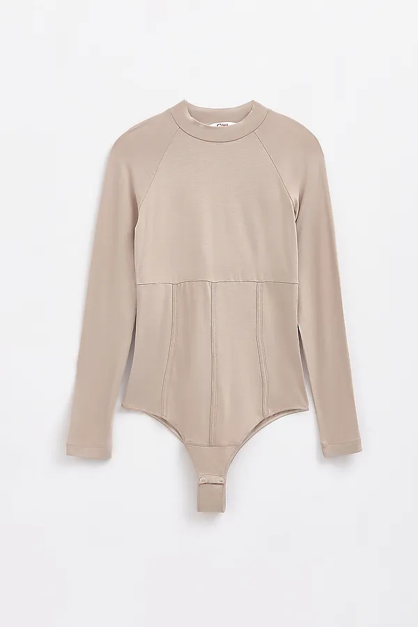 Боди  CONTE ELEGANT, каппучино - фото 2