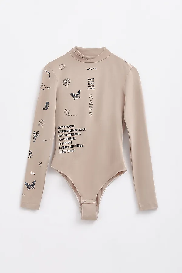 Боди  CONTE ELEGANT, каппучино - фото 2