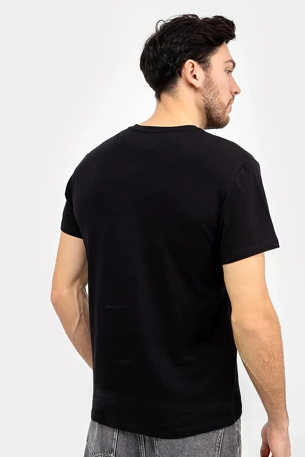 Футболка  MARK FORMELLE, черный +печать - фото 2