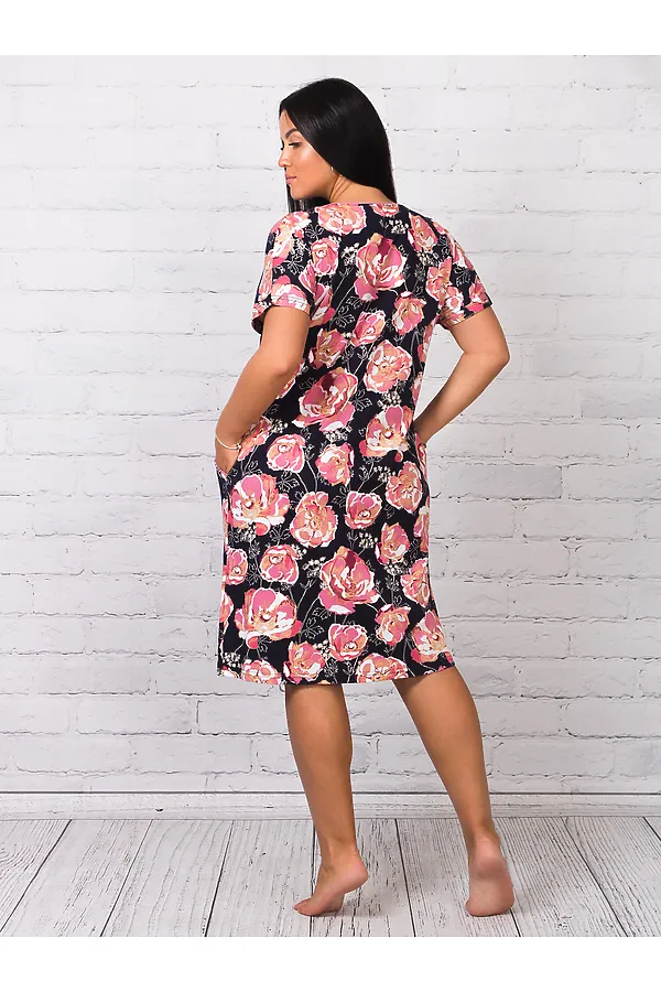 Халат БРОСКО, темно-синий - фото 2