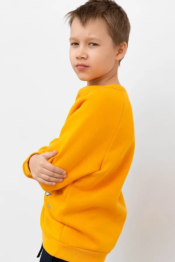 Джемпер  MARK FORMELLE, охра +печать - фото 2