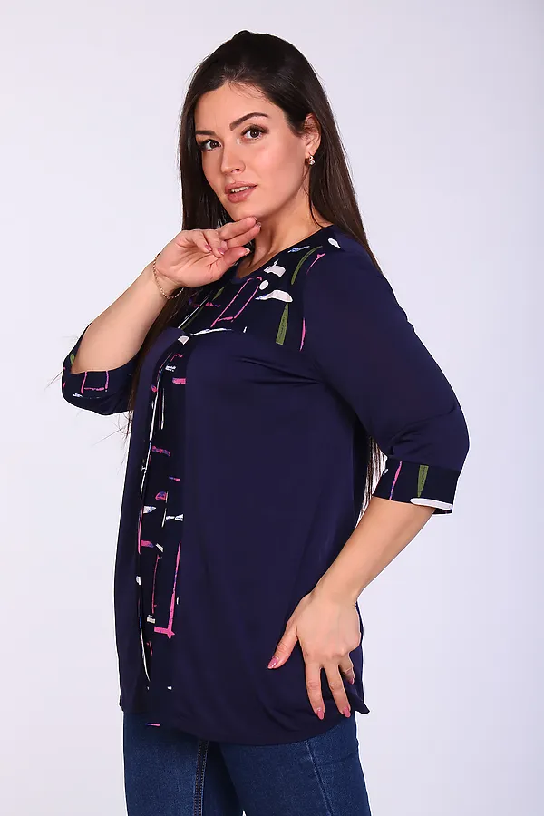 Туника Фархана НАТАЛИ, штрих - фото 2
