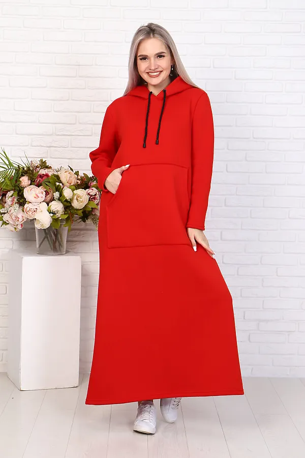 Платье 5722 НАТАЛИ, бордовый - фото 2