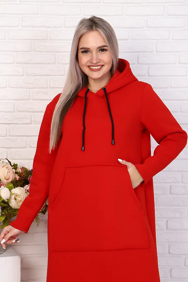 Платье 5722 НАТАЛИ, бордовый - фото 2