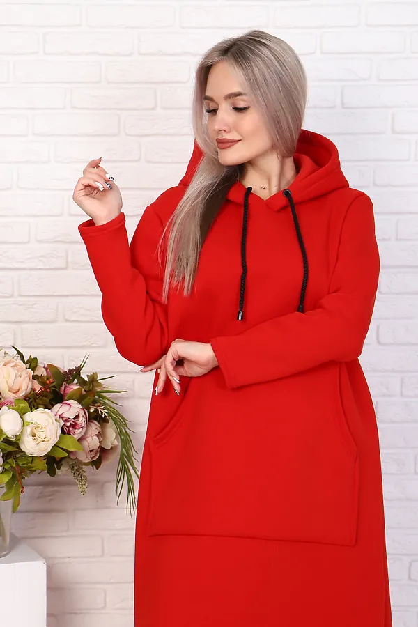 Платье 5722 НАТАЛИ, бордовый - фото 2