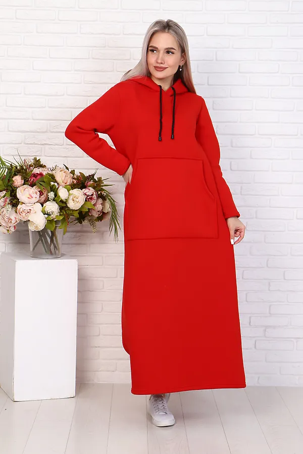 Платье 5722 НАТАЛИ, бордовый - фото 2