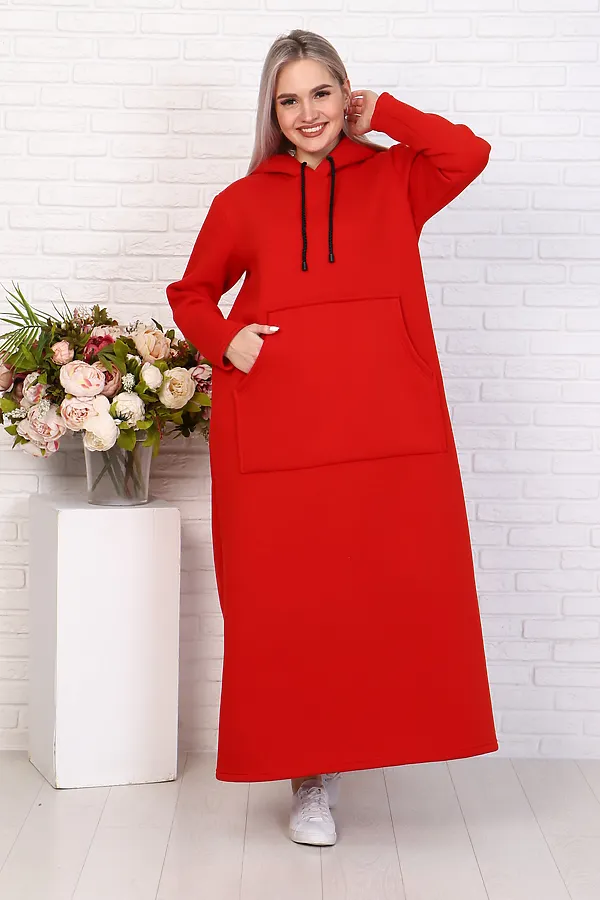 Платье 5722 НАТАЛИ, бордовый - фото 2