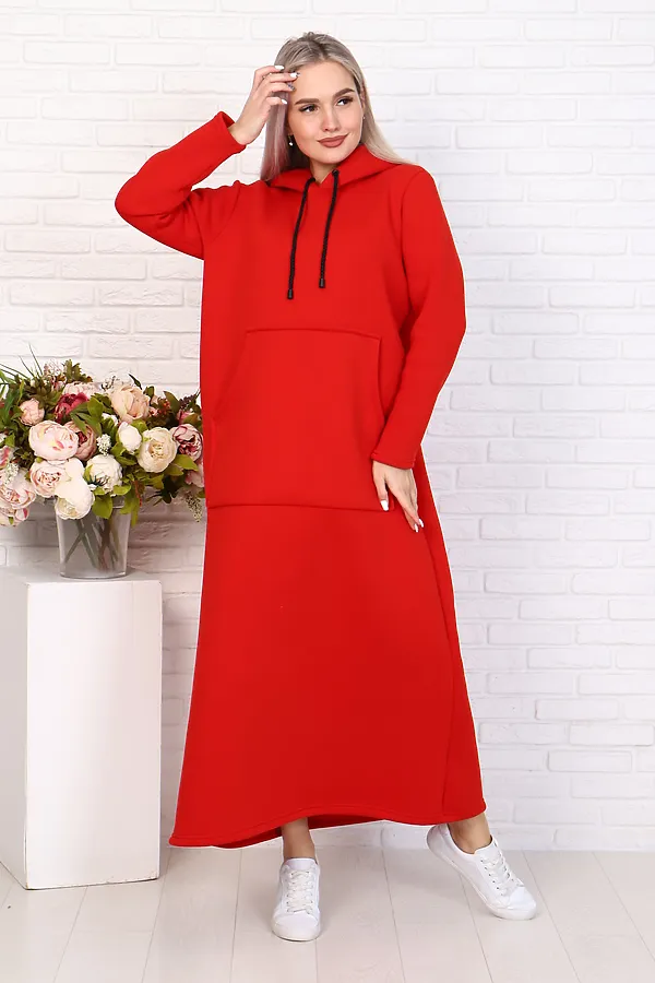 Платье 5722 НАТАЛИ, бордовый - фото 2