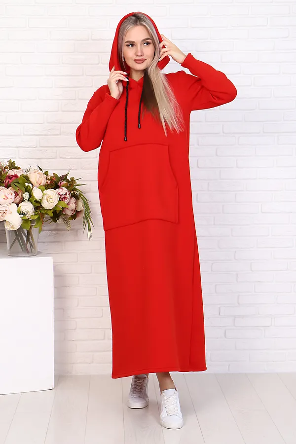 Платье 5722 НАТАЛИ, бордовый - фото 2